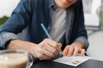 memberi bantuan menulis surat
