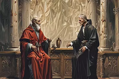 The priest and the disciple