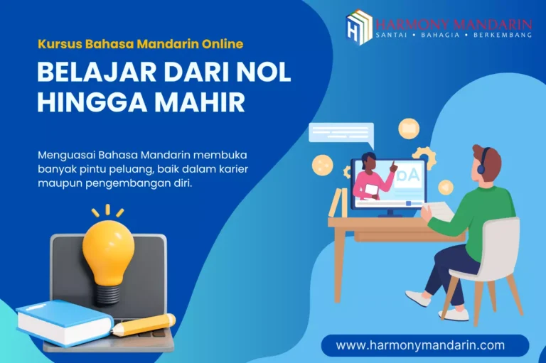 Kursus Bahasa Mandarin online dari nol
