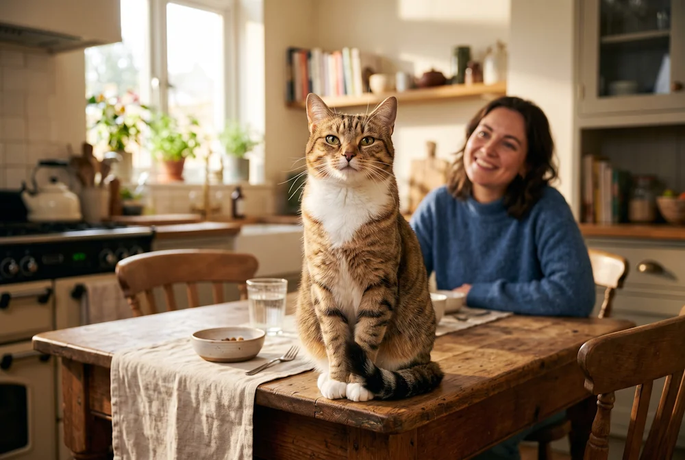 Kucing Kecil Saya Merasa Dirinya Adalah Bintang Besar