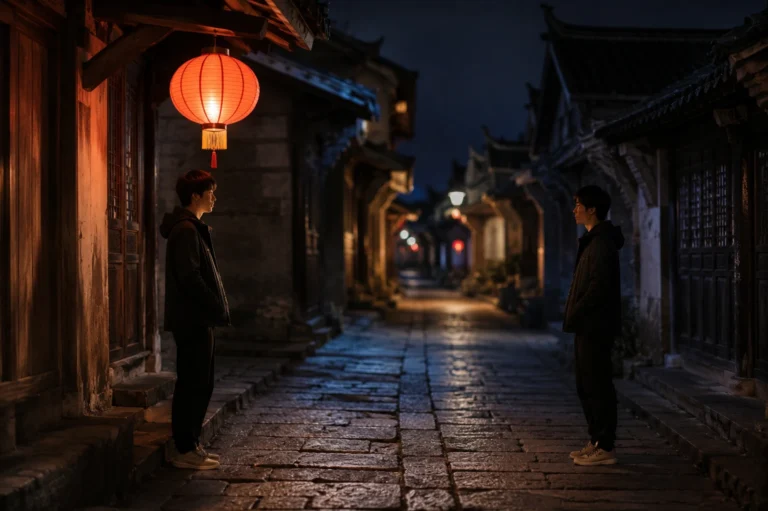 Orang Asing yang Kutemui di Bawah Lampion Merah Itu Ternyata Adalah Diriku Sendiri