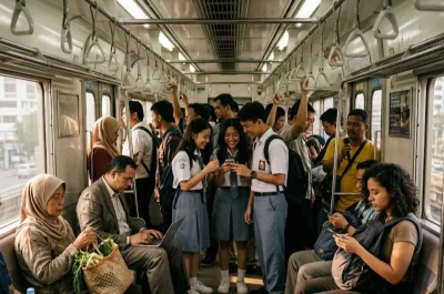 Beragam Kehidupan dalam Perjalanan Pulang Pergi sehari-hari