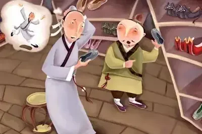 Orang Zheng Membeli Sepatu